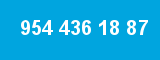 954 436 18 87 954 436 18 87